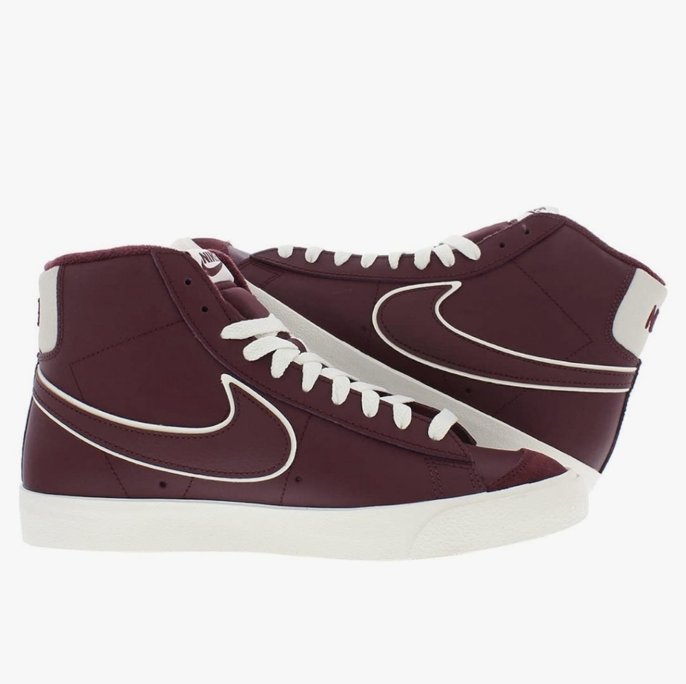 Nike Blazer Mid 77 Premium Night Maroon Men’s 9.5 Womens 11